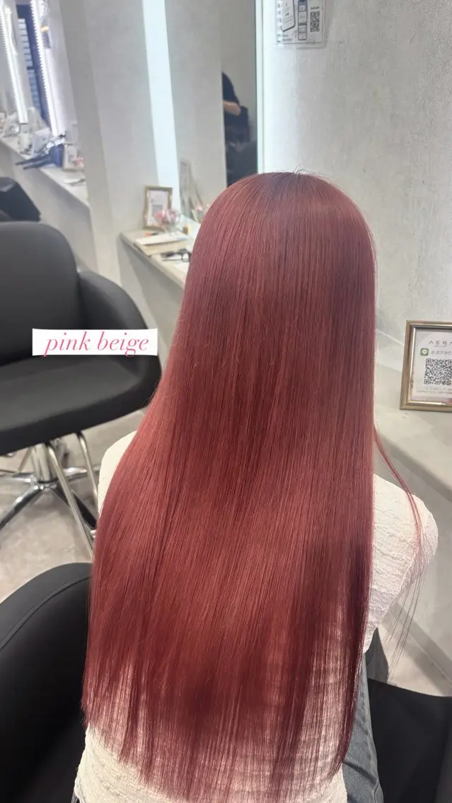 ロング カット ヘアカラー トリートメント 🎀柔らか暖色カラ ー💕sayakaのヘアスタイル