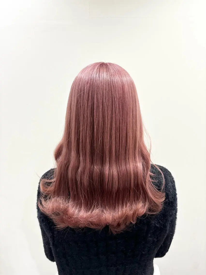 ロング カラー ヘアカラー トリートメント ヘッドスパ 【ハイトーン特化】 🦋森山陽向/大宮のヘアスタイル