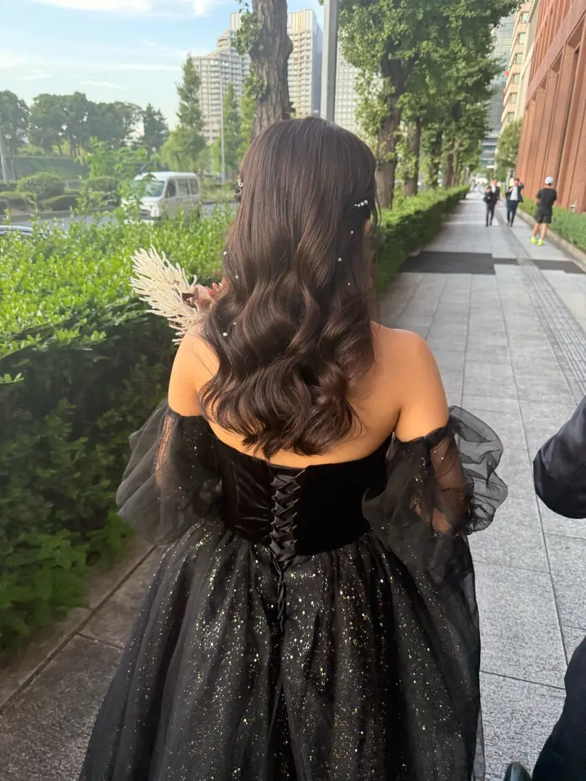 セミロング ヘアアレンジ ヘアセット 立川 奈那子のその他イメージ