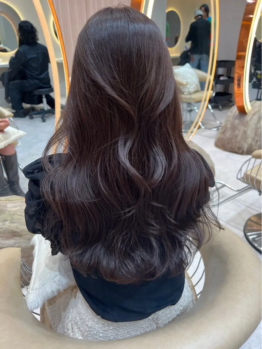 ロング カット ヘアカラー トリートメント ブリーチ🌟レイヤー 🎠KANON🎡のヘアスタイル