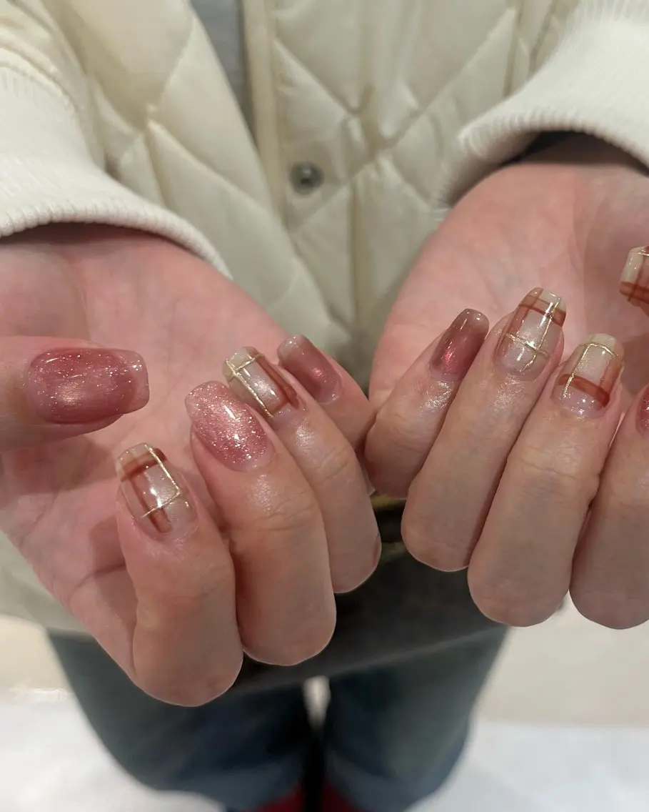 ネイル 持ち込み ハンドネイル kanatsu yorikoのネイルデザイン