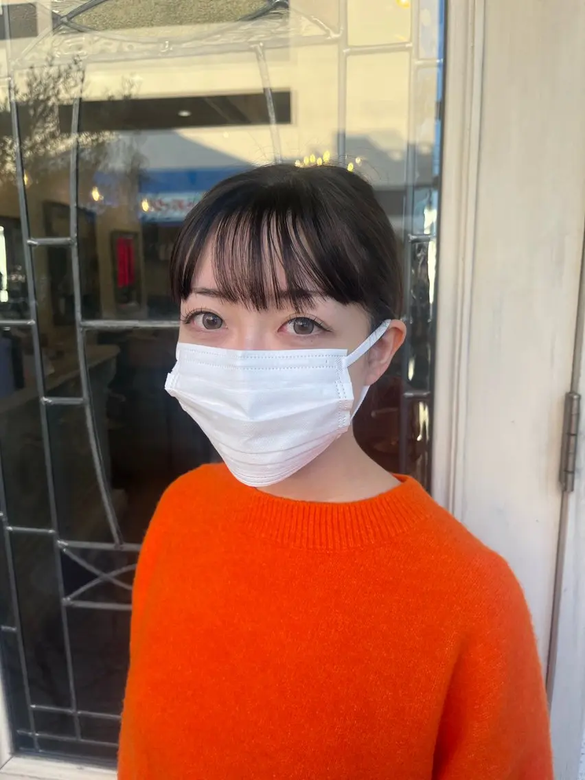 まつげextension 80本の写真