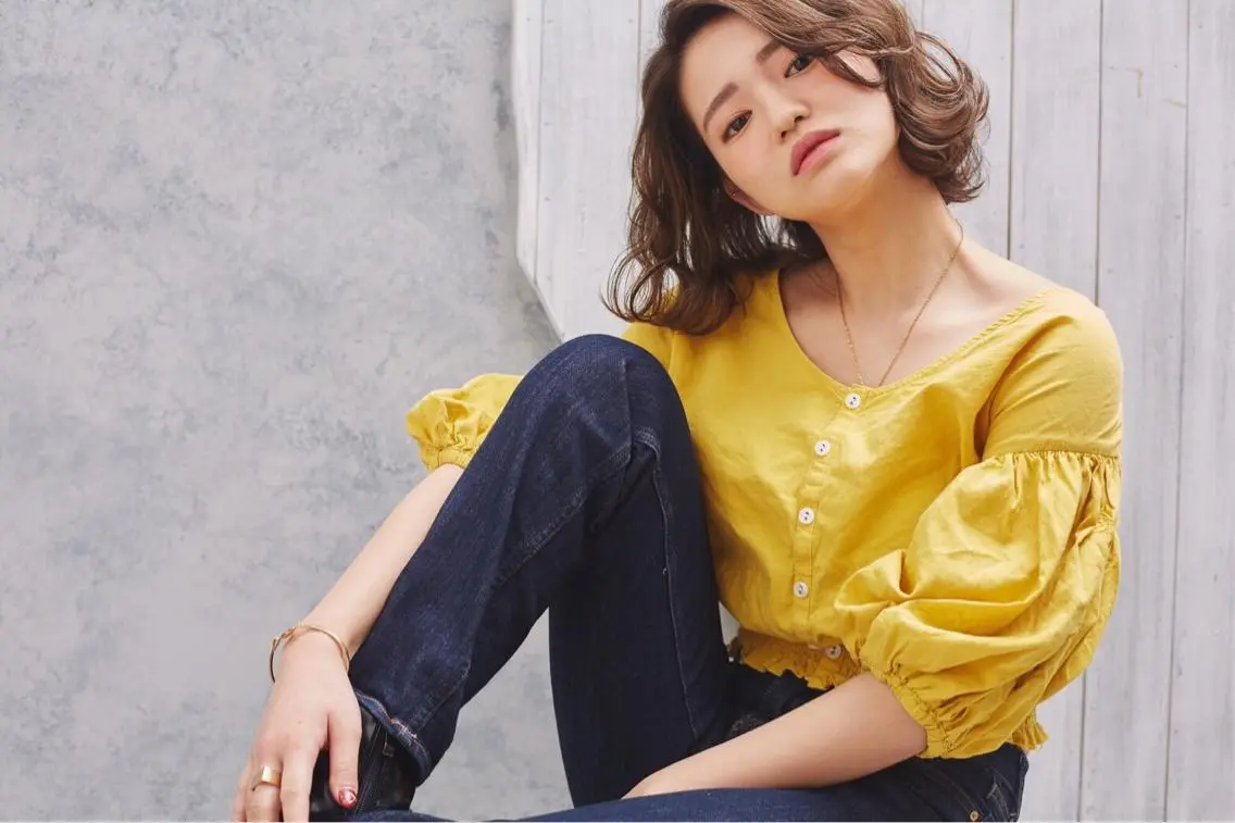 ショート カラー パーマ ヘアアレンジ メンズ キッズ ネイル マツエク・マツパ アティリー 西梅田のヘアスタイル