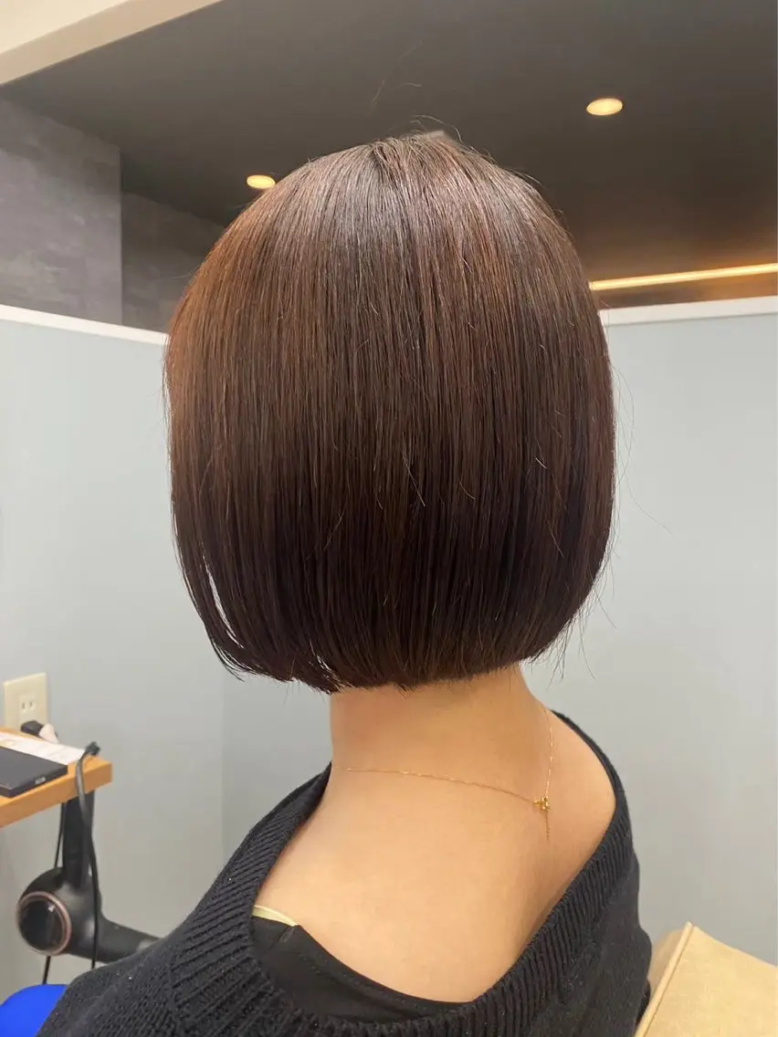 【艶髪にされたい方必見*✧】ワンカラー +Aujuaトリートメント🧴🛁🫧の写真