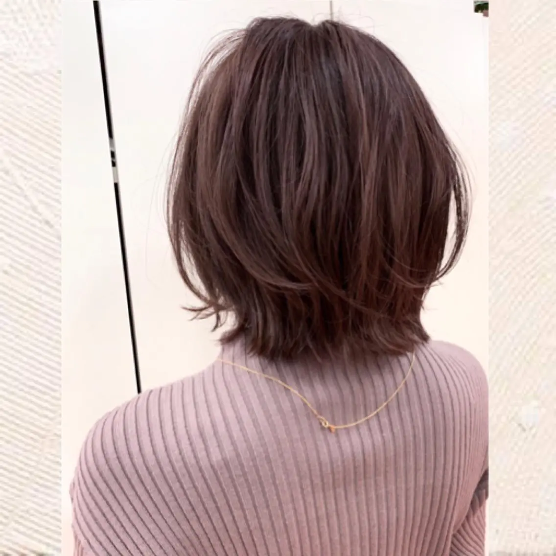 ショート カラー ベージュカラー ブリーチ ブリーチなしカラー ピンクカラー ピンクベージュ ayaka 大宮のヘアスタイル