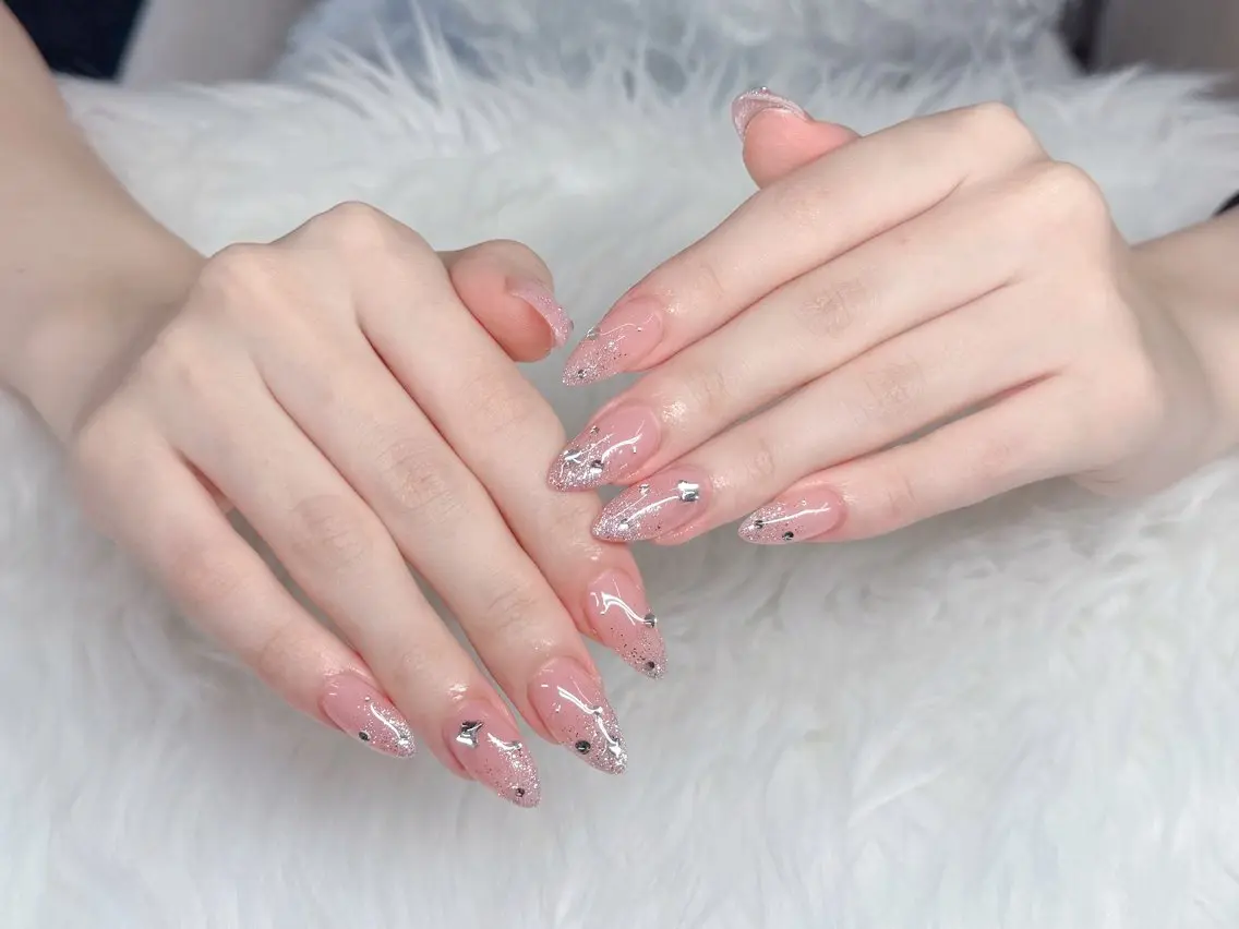 ネイル 韓国ネイル ワンホンネイル ハンドネイル GOHOUBI Nail 心斎橋店のネイルデザイン