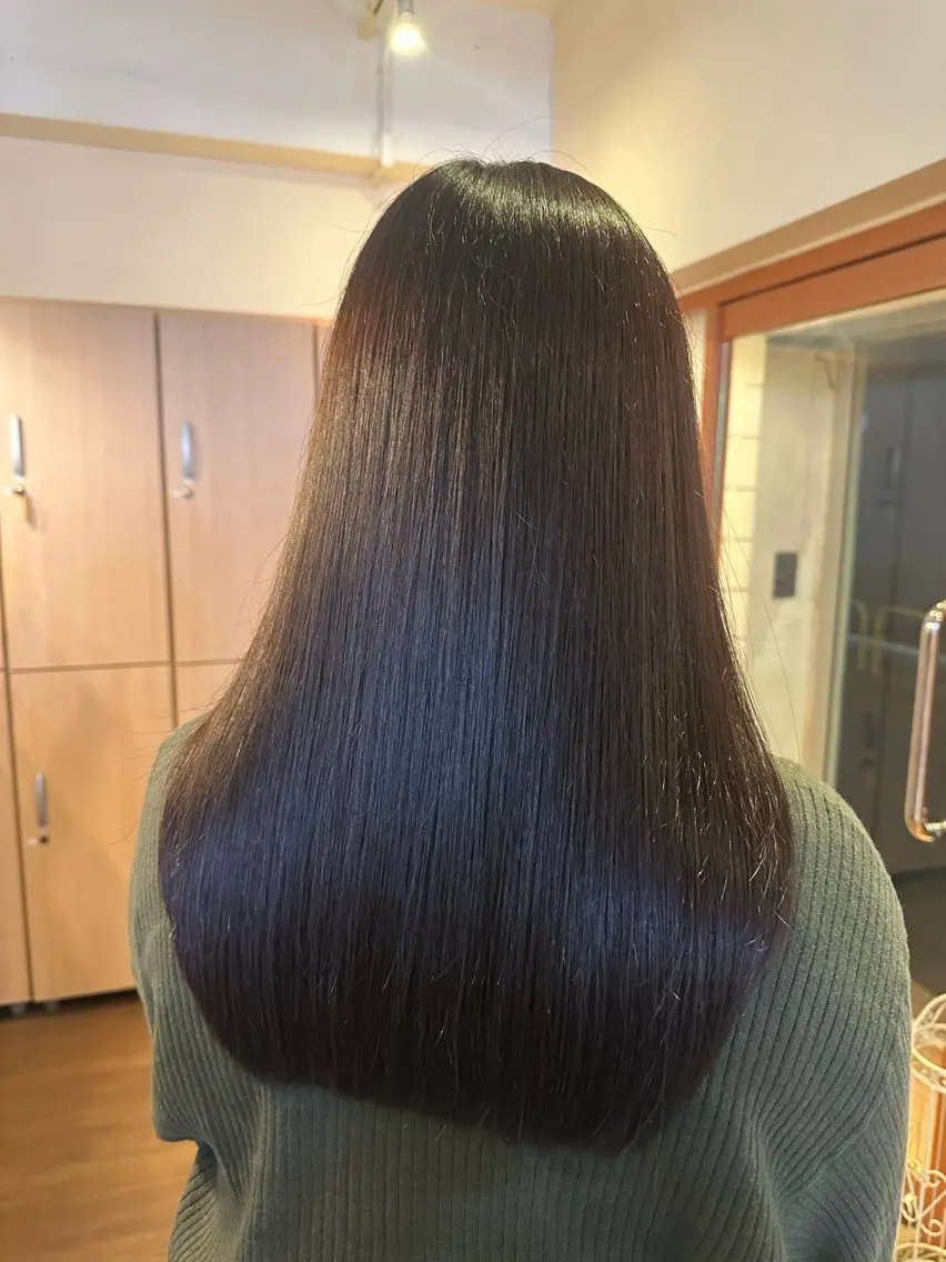 💖カット+艶々カラー+最高級フローディアトリートメント💖の写真