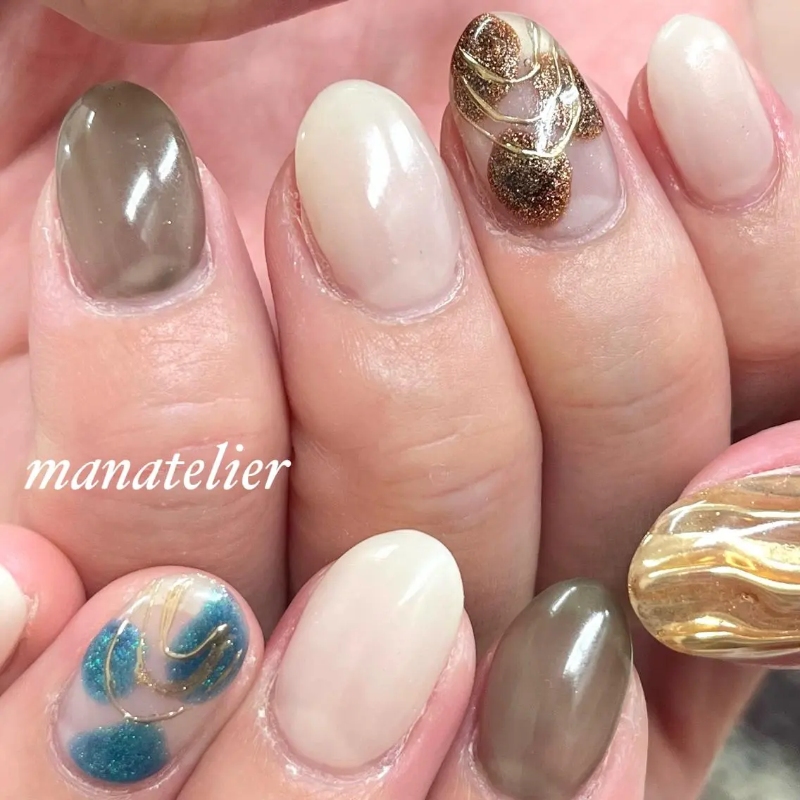 ネイル ハンドネイル manatelier マナトリエのネイルデザイン