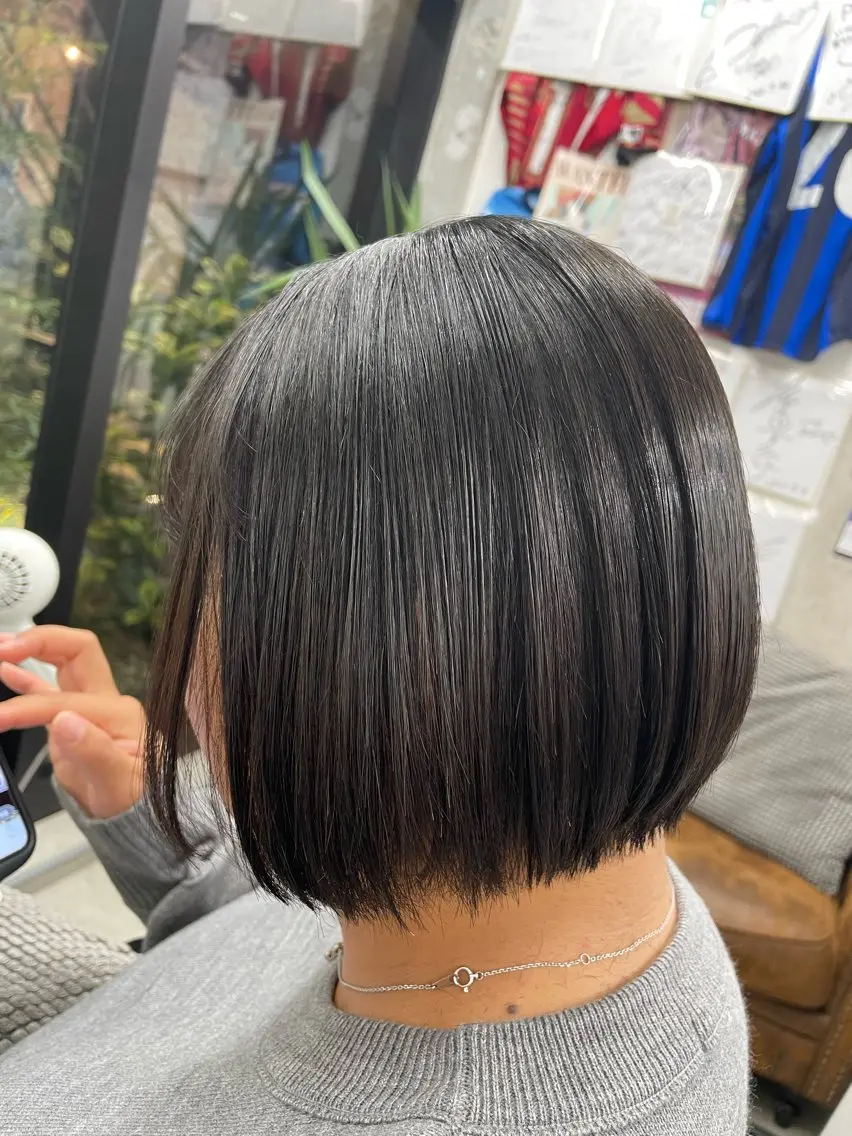 ショート ショートヘア すぐ巻ける縮毛矯正 🍀勝倉　麗のヘアスタイル