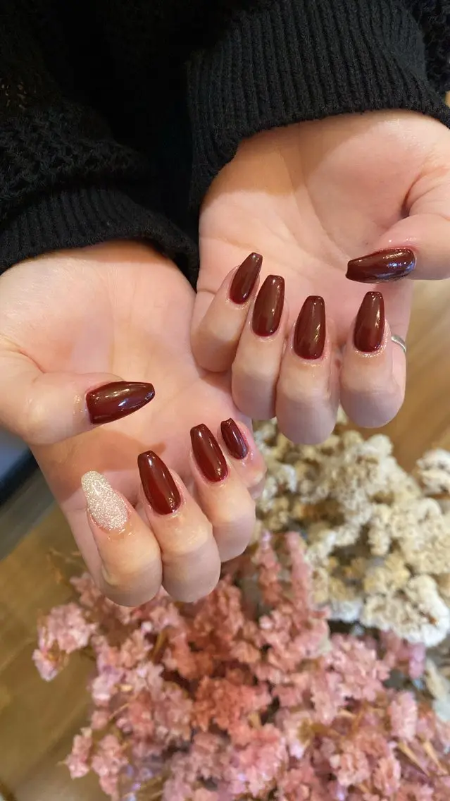 ネイル ハンドネイル crystal ⭐︎ colorのネイルデザイン