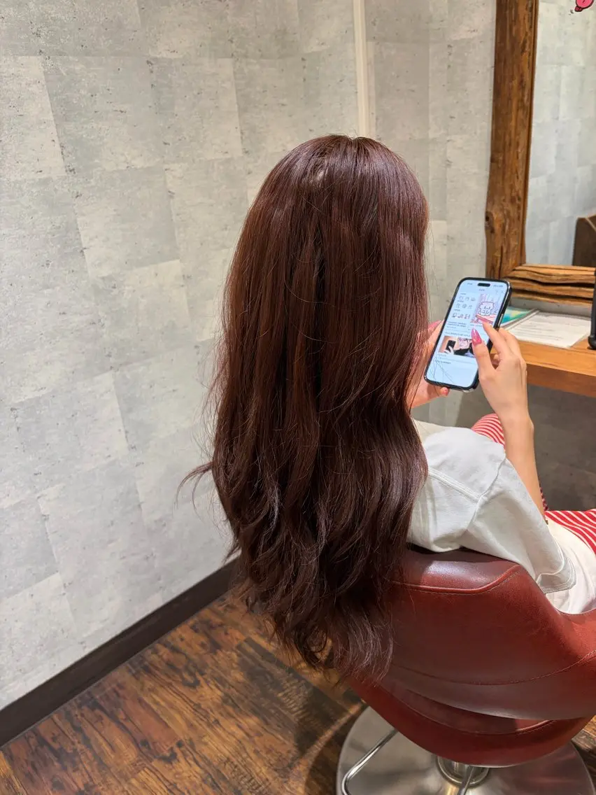 ロング 縮毛矯正 縮毛矯正 ✨矯正口コミ4.9✨ 歴21年代表ヨシアキのヘアスタイル