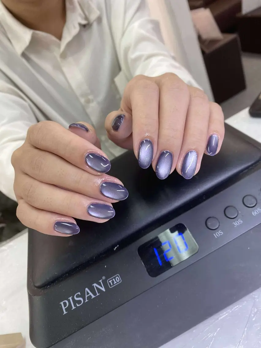 💕人気No.1 / 持ち込みデザインOK✨マグネット／フラッシュネイルの写真