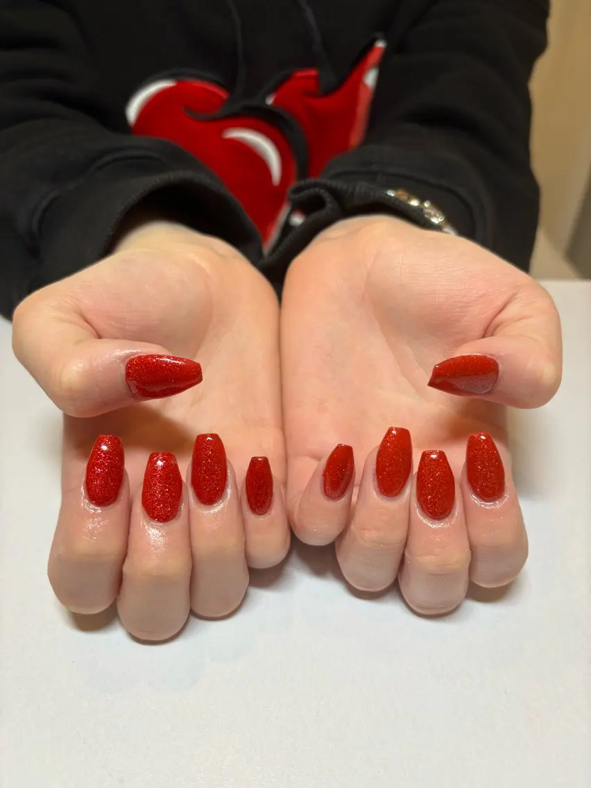 ネイル 長さ出し ワンカラーネイル Frere nailのネイルデザイン