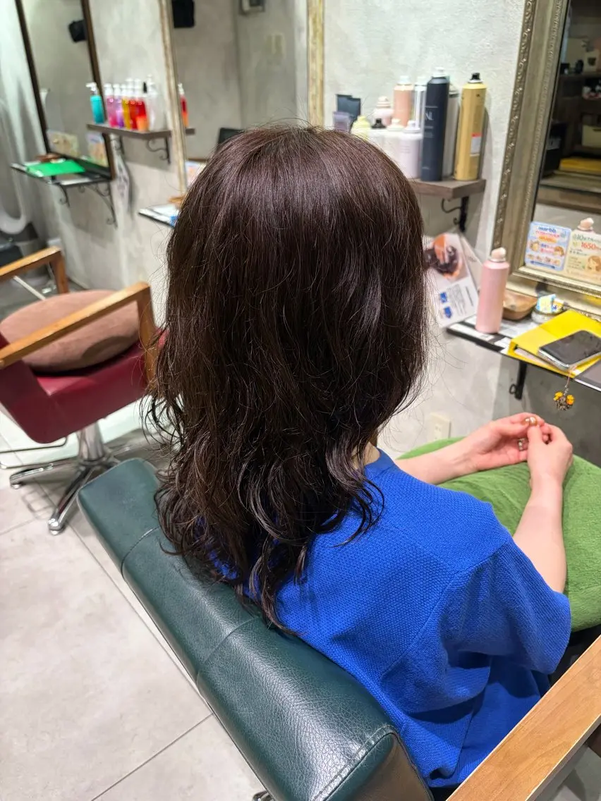 カラー TERRAS sakiのヘアスタイル
