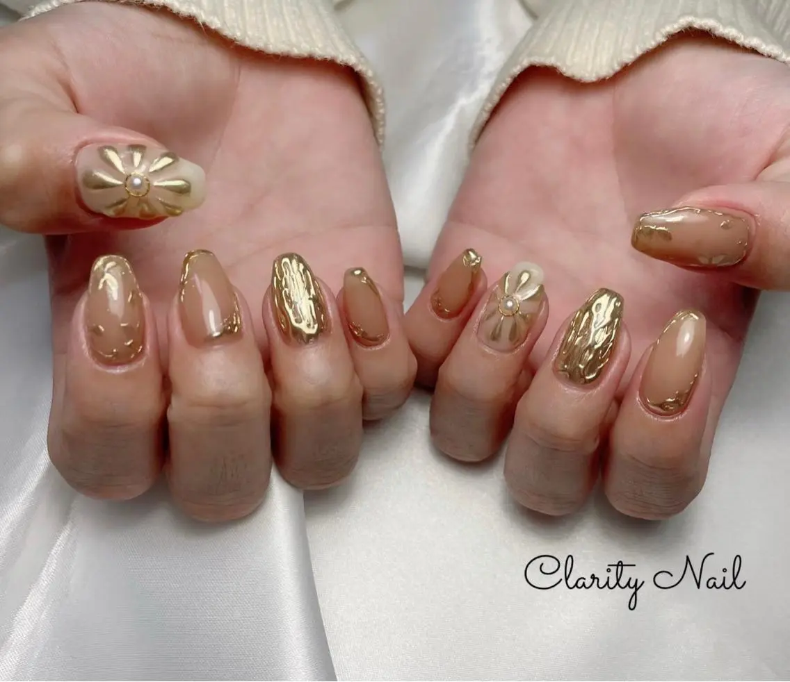 ネイル アートネイル 持ち込み ハンドネイル Clarity Nailのネイルデザイン
