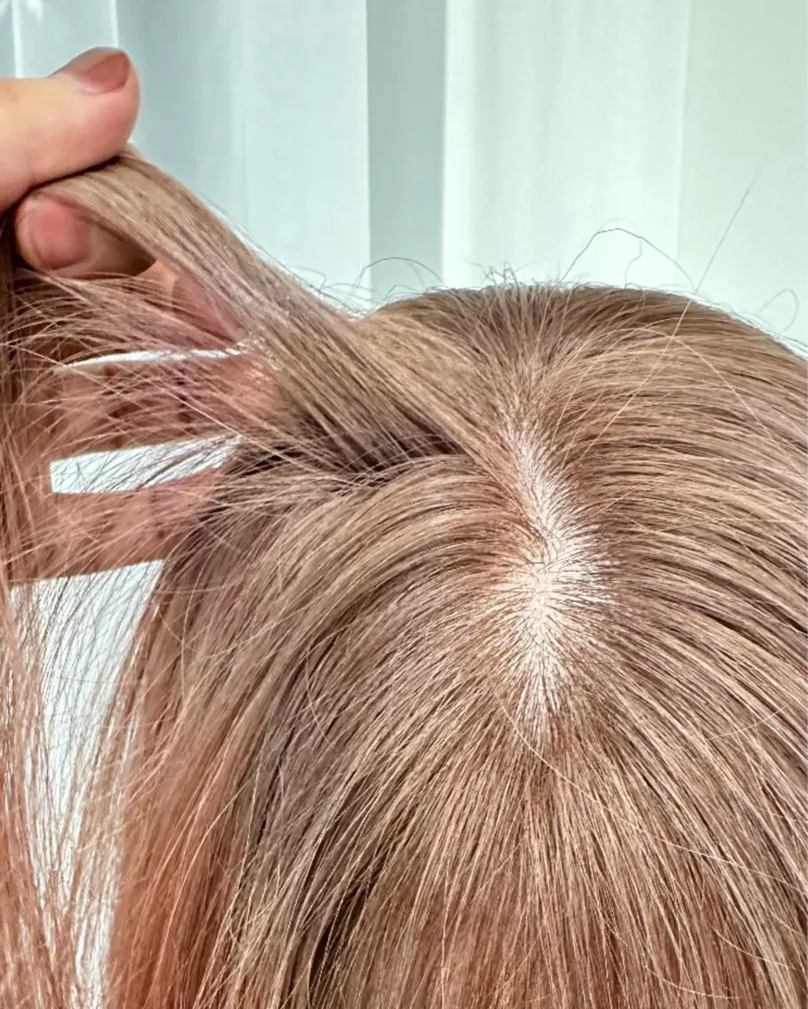 ロング カラー ベージュカラー ブリーチ ヘアカラー トリートメント たいせい/ツヤ髪縮毛 /暖色カラー/栄のヘアスタイル