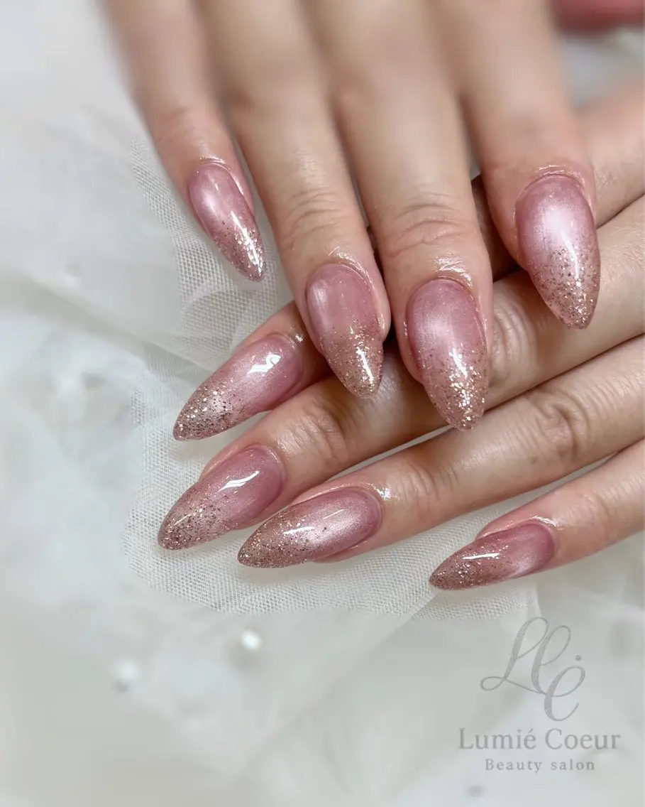 ネイル ハンドネイル LumiéCoeur Nanaeのネイルデザイン