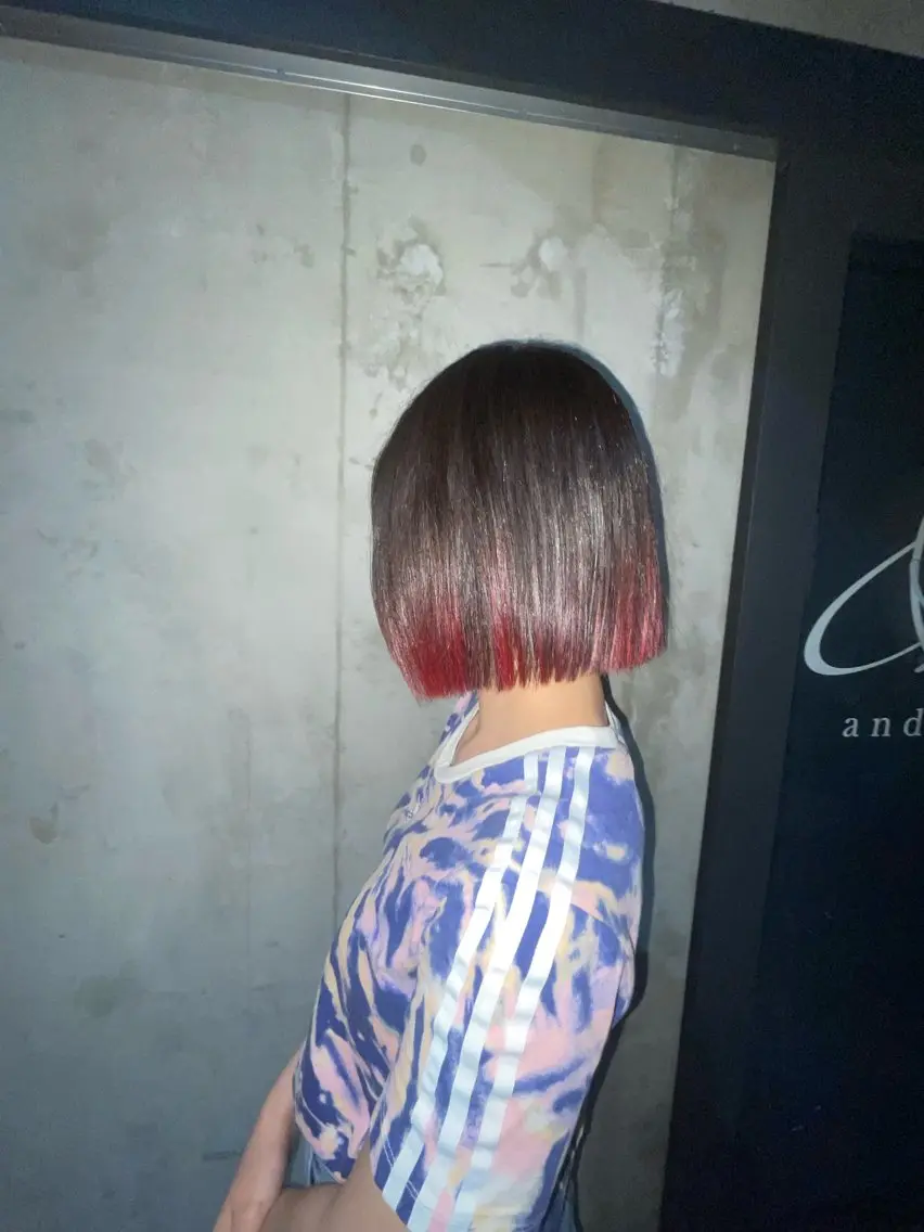 カラー 高橋 華のヘアスタイル