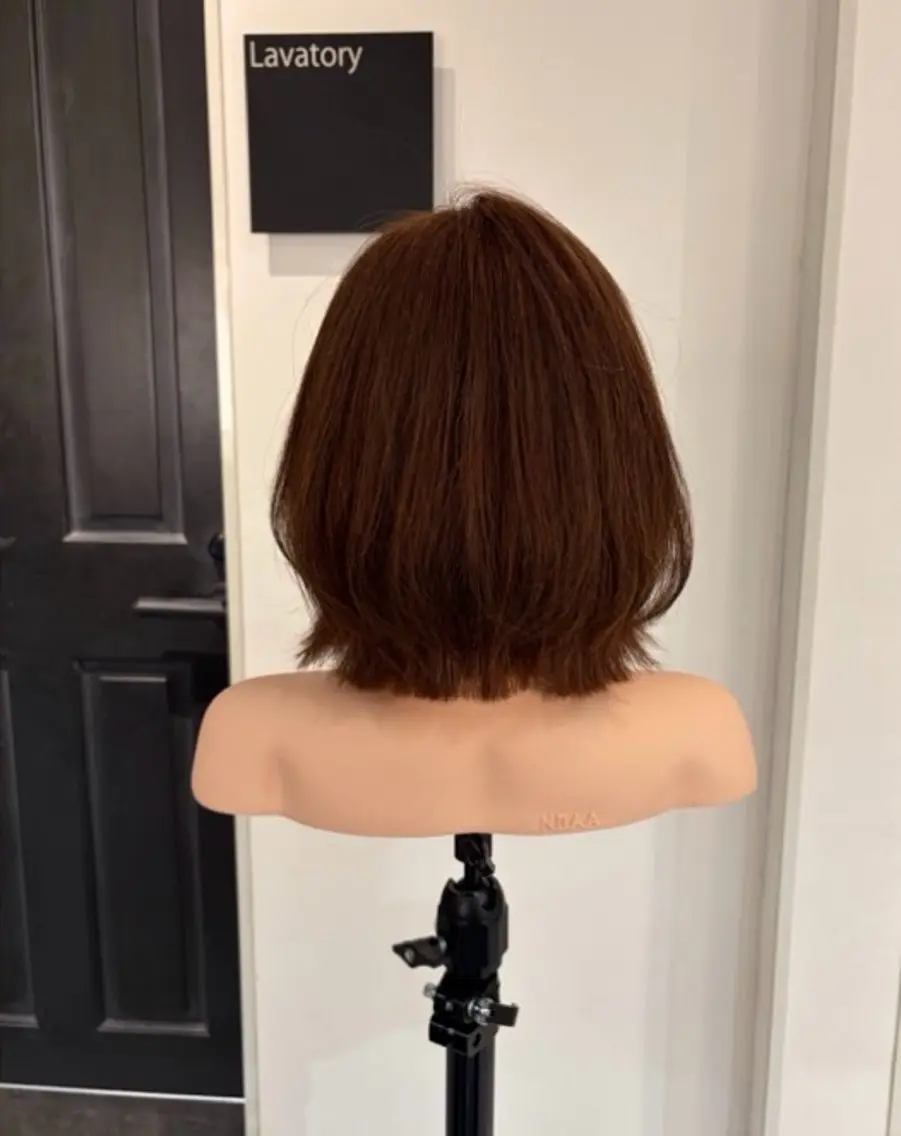 ミディアム 日置 はる菜のヘアスタイル