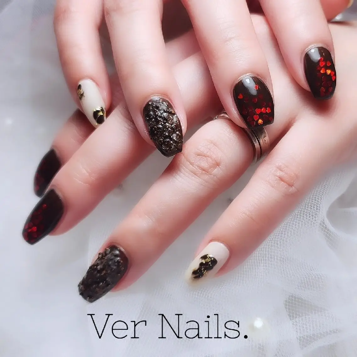 ネイル バレンタイン ハンドネイル Ver Nails.のその他イメージ