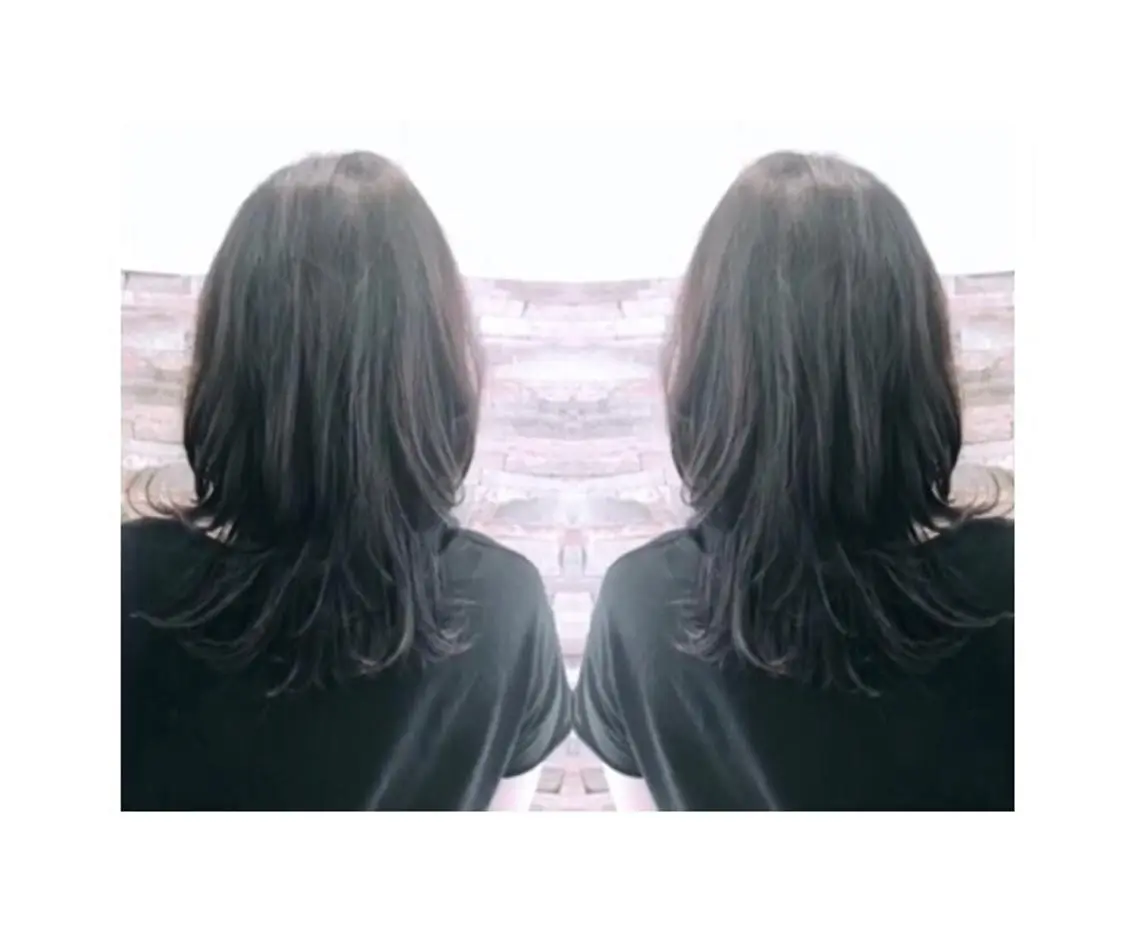 セミロング カラー カット kohatsu こはっちゃんのヘアスタイル