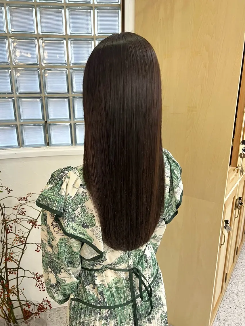 ロング カット 縮毛矯正 【YUIMARL】 TATSUYAのヘアスタイル