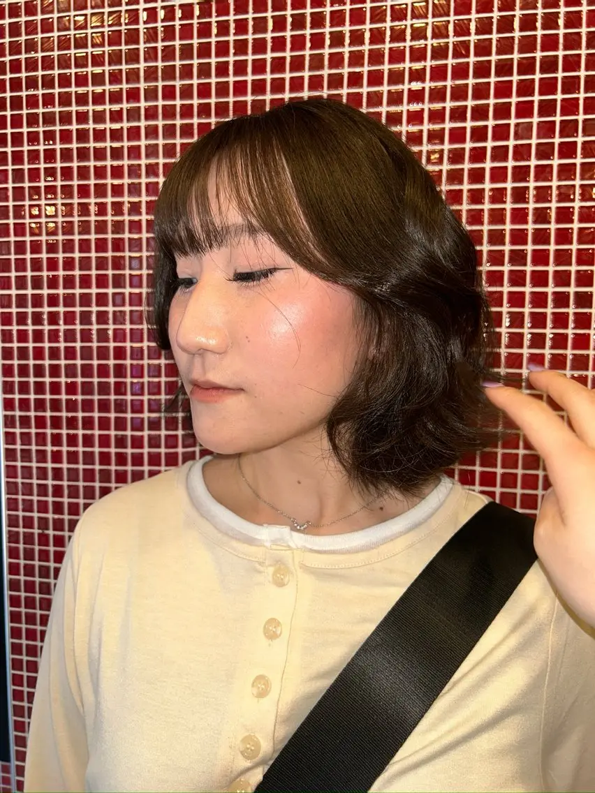 ミディアム カラー パーマ Inity／ Nina✩.*˚のヘアスタイル