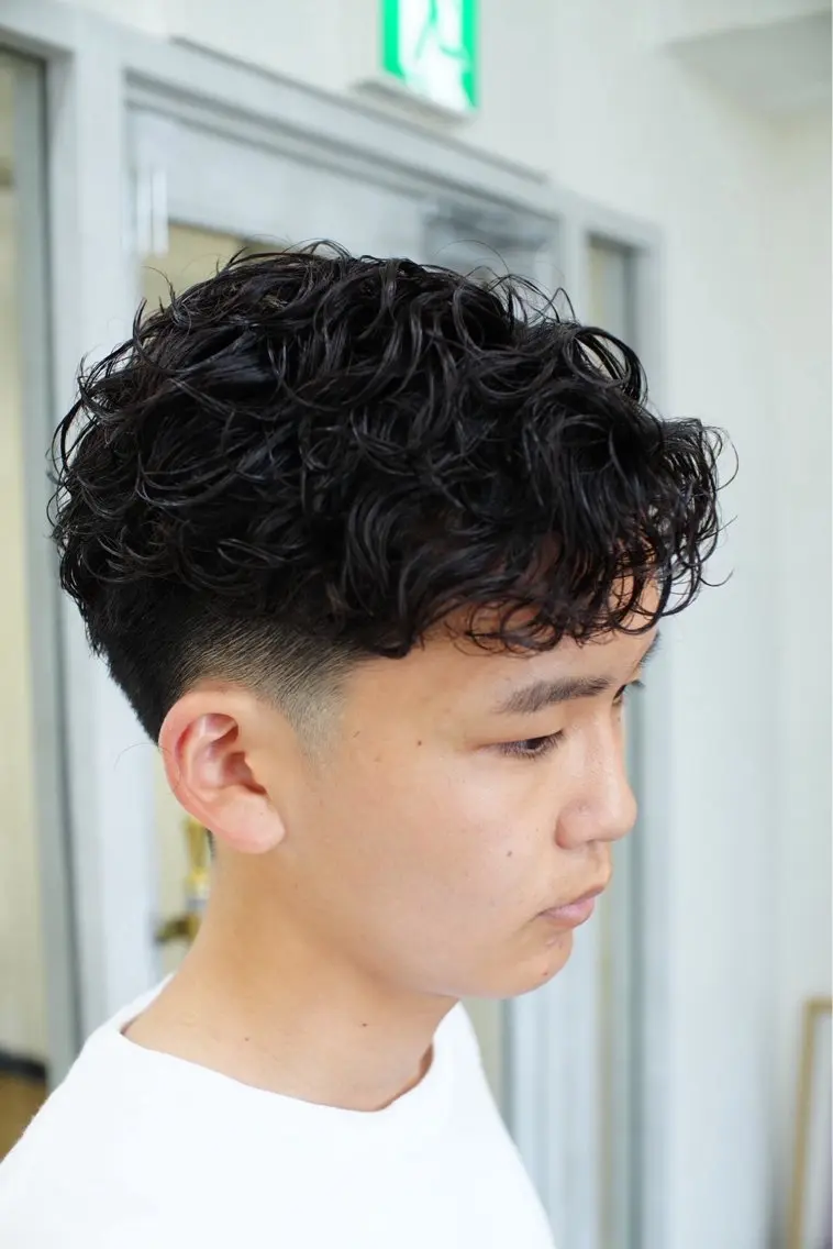 ミディアム パーマ カット パーマ BRYD  東京 細谷のヘアスタイル