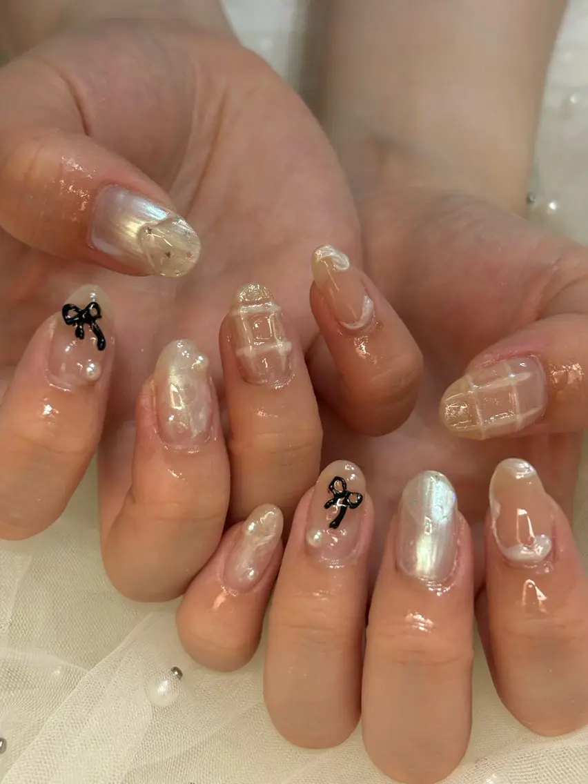 ネイル ハンドネイル フットネイル ✴︎ Delightのネイルデザイン