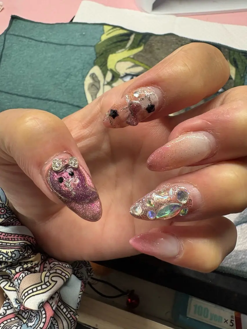 ネイル アートネイル ハロウィン ハンドネイル eimy nails♡のネイルデザイン