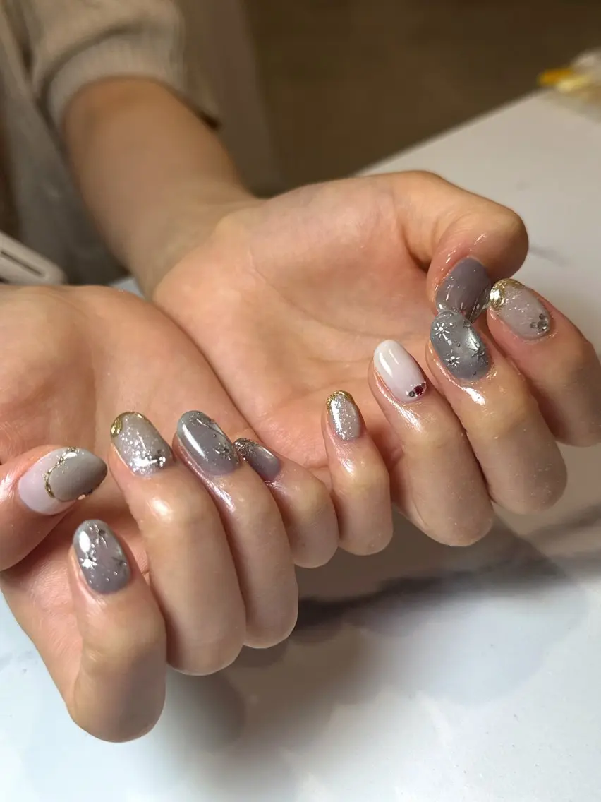 ネイル ハンドネイル OAKたまプラ MiKiのネイルデザイン