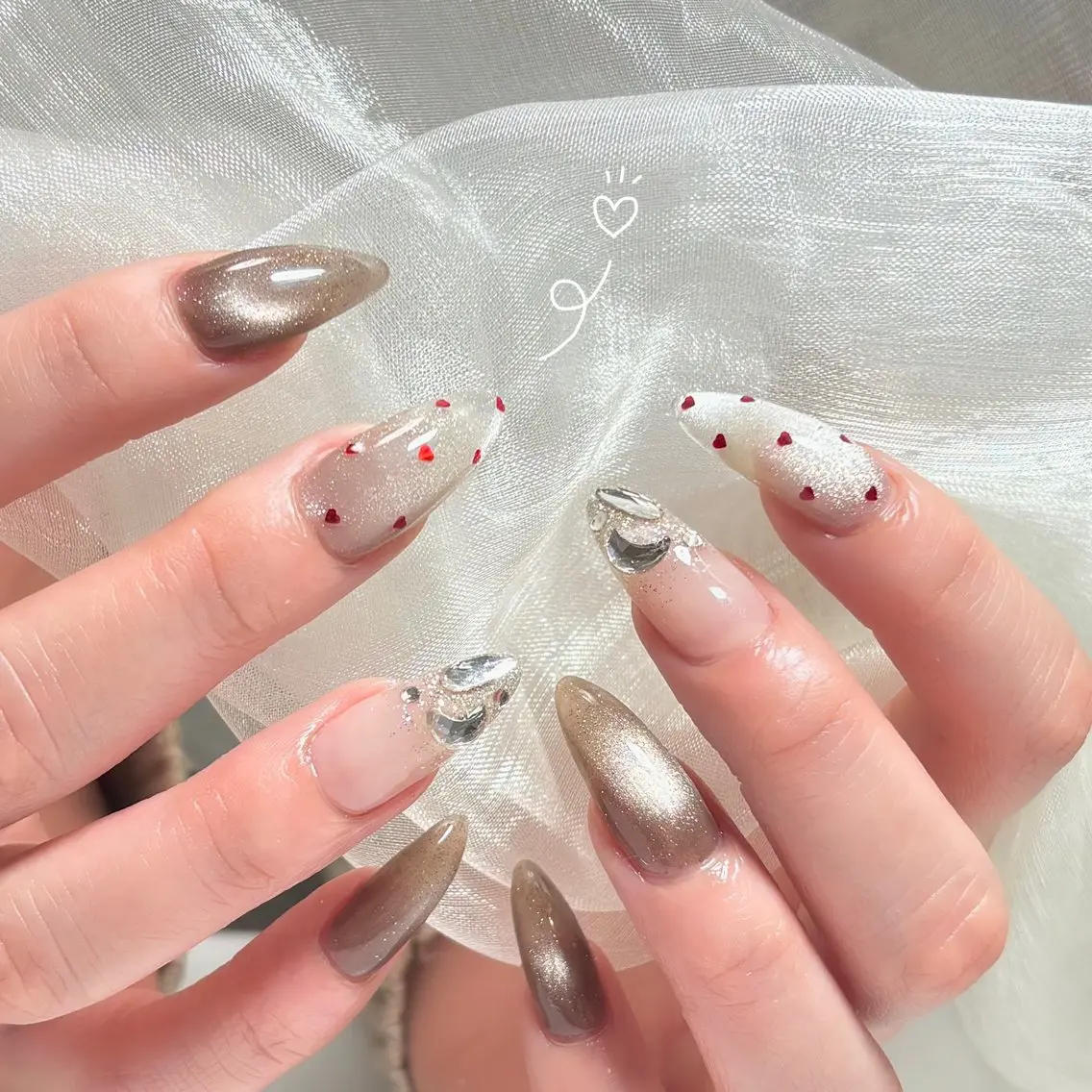 ネイル 持ち込み ハンドネイル Nailsalon BLOOM🌷 山崎のネイルデザイン