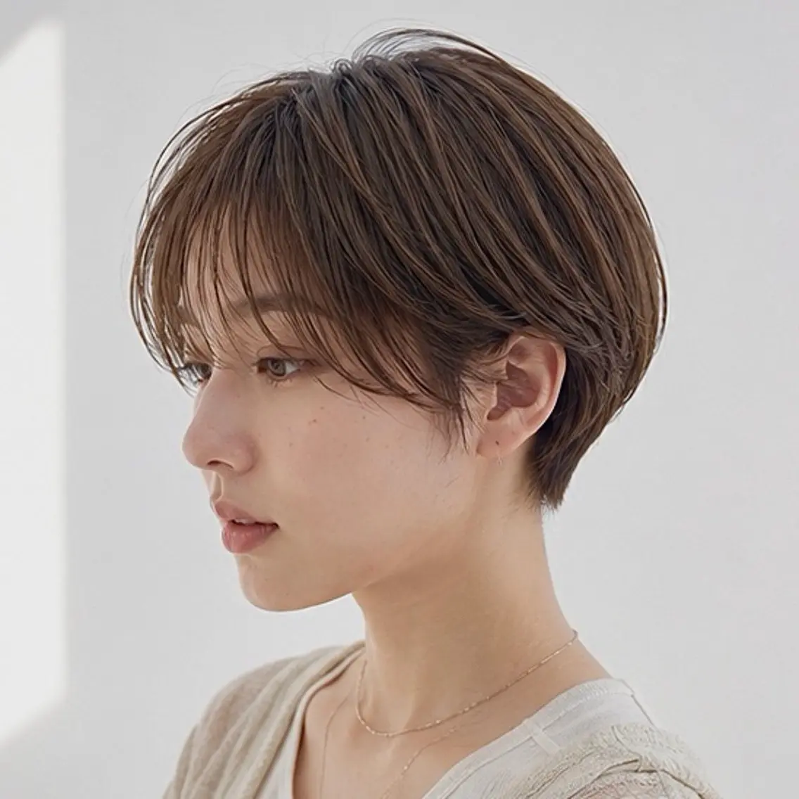 ショート カット ヘアカラー トリートメント カット特化/ 荒井史行/新宿三丁目のヘアスタイル