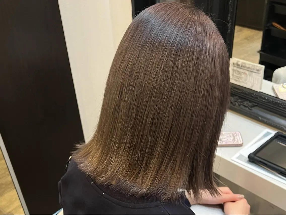 ミディアム ヘアカラー 🌻 natsuki 🌻のヘアスタイル