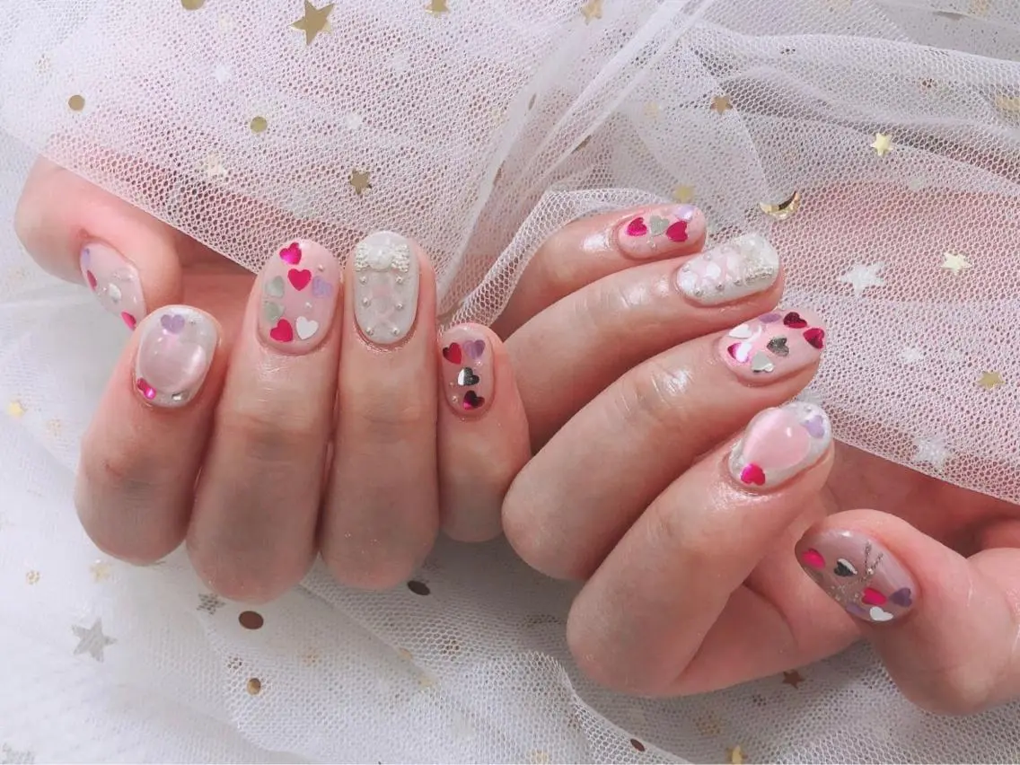 ネイル MiKi Nai池袋 長さだし得意のネイルデザイン