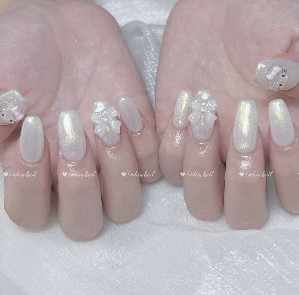 ネイル ハンドネイル 🎀Today nail💅のネイルデザイン