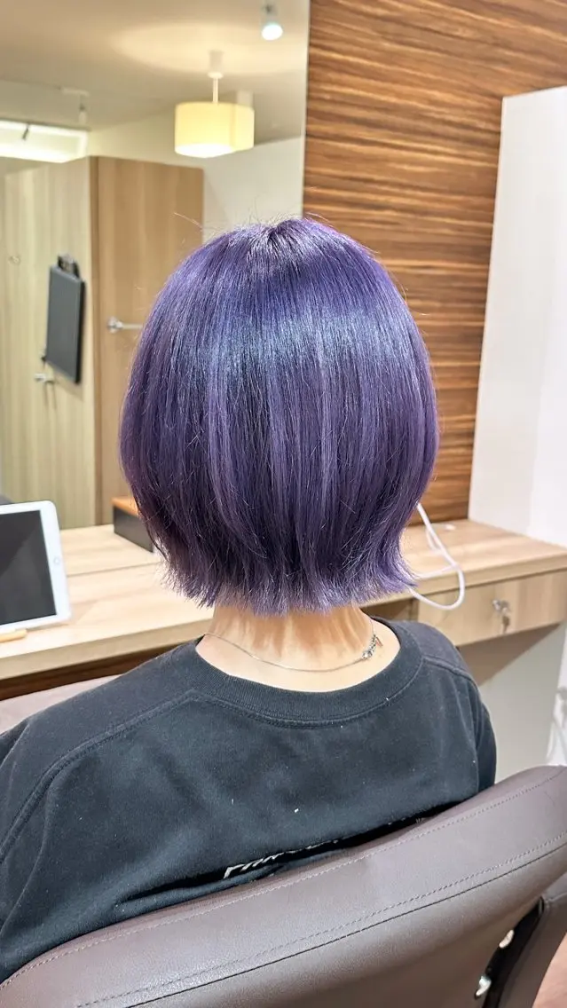 ショート カラー ヘアカラー トリートメント 個室サロン🕊️ 飯塚優希のヘアスタイル
