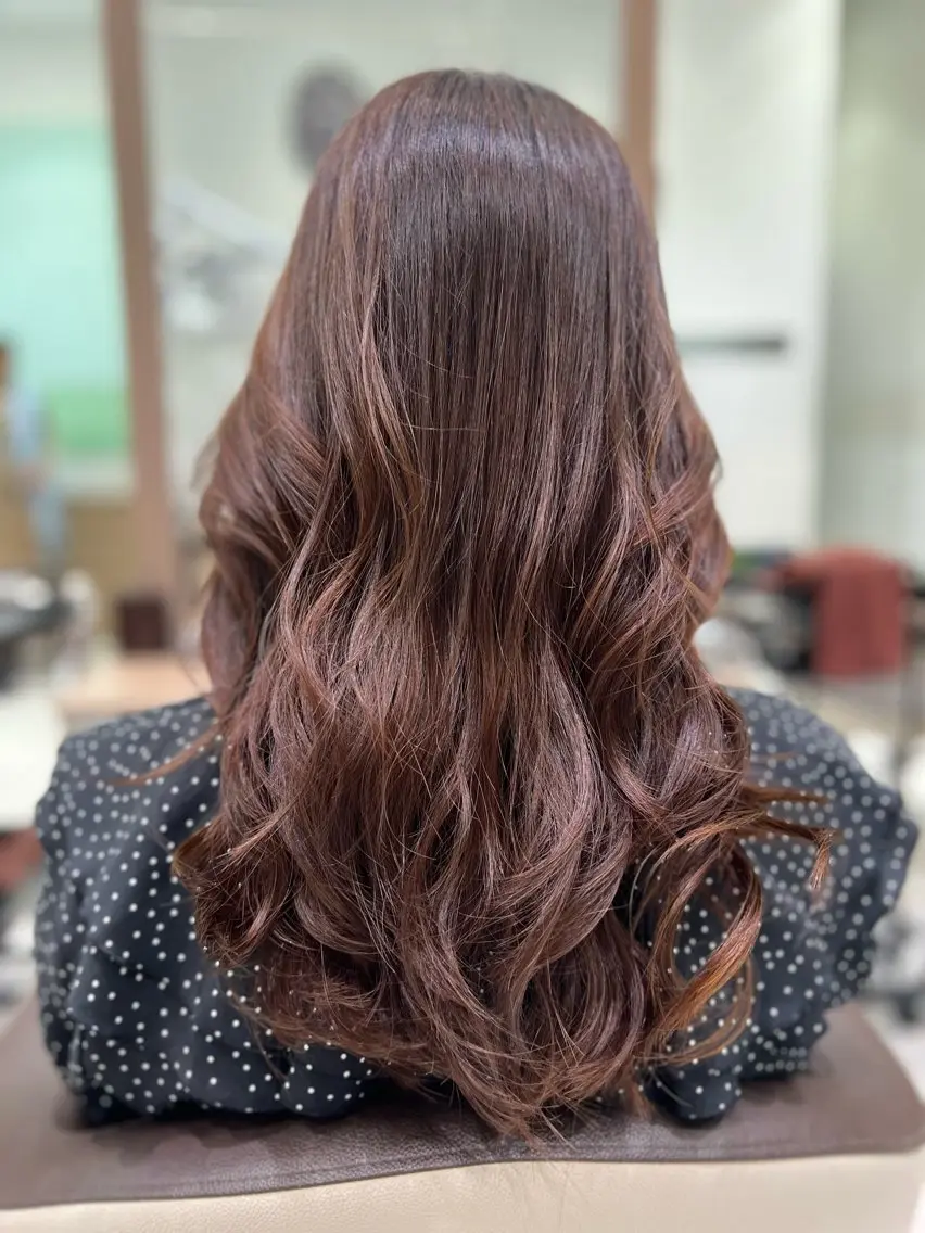 ロング ヘアセット 指原 仁のヘアスタイル