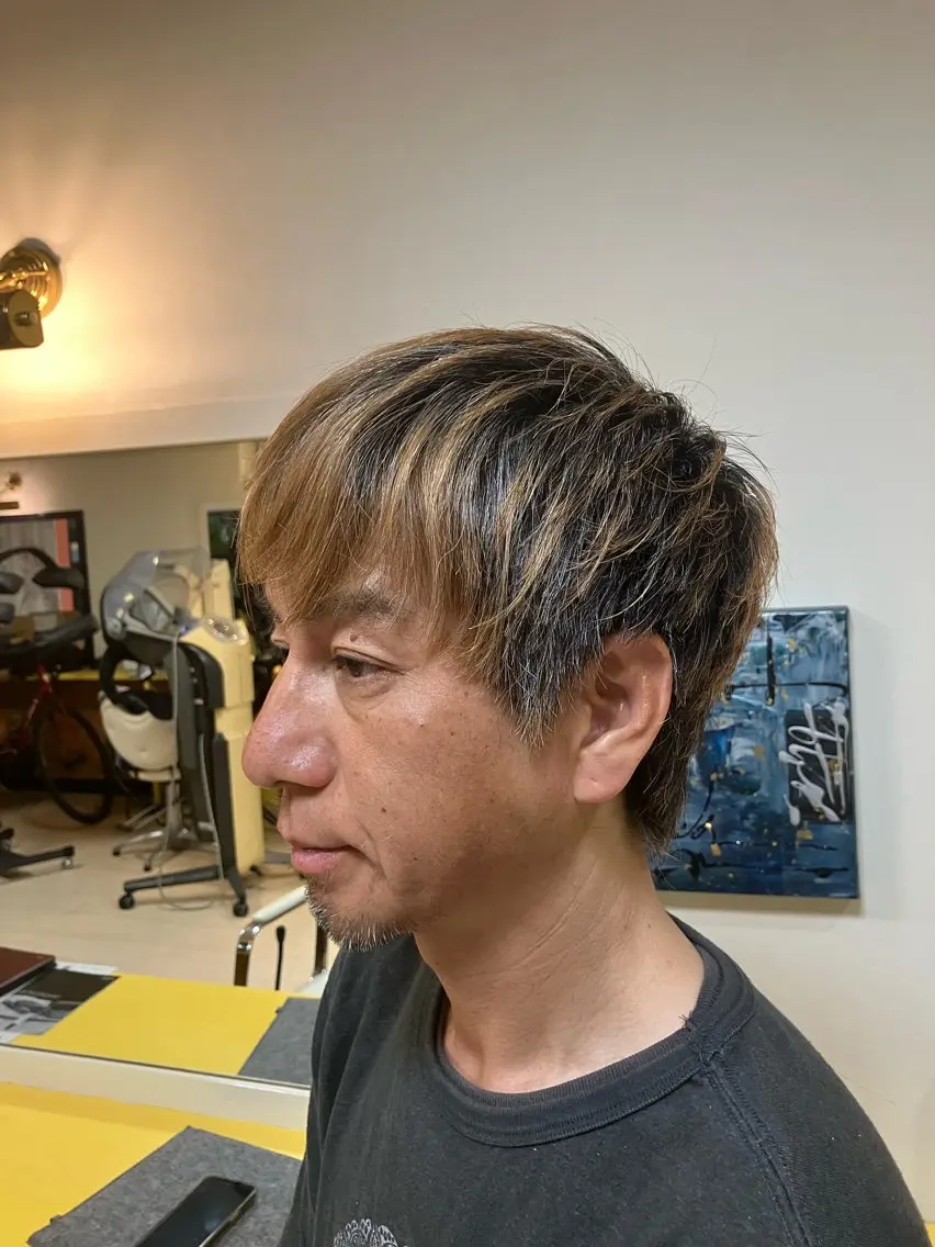ショート メンズ 横田 尚登のヘアスタイル
