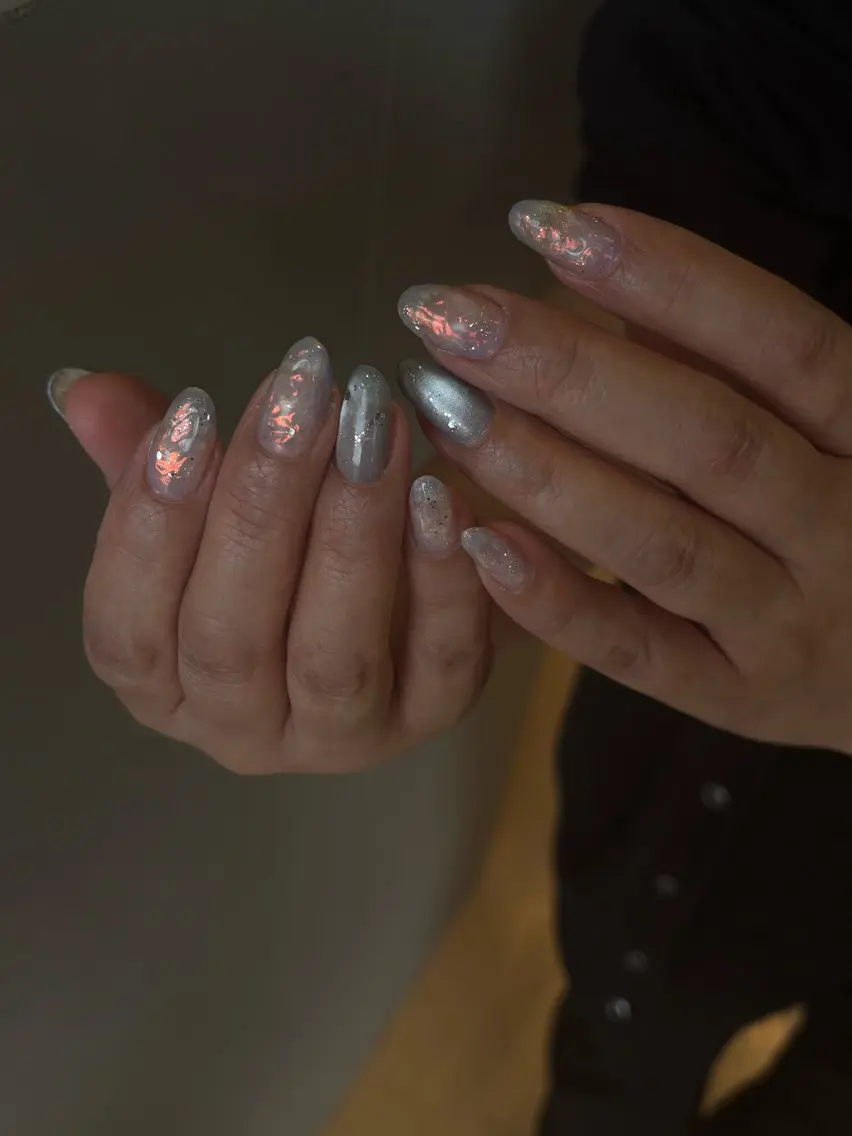 ネイル アートネイル ニュアンスネイル ハンドネイル lead nail sayakaのネイルデザイン