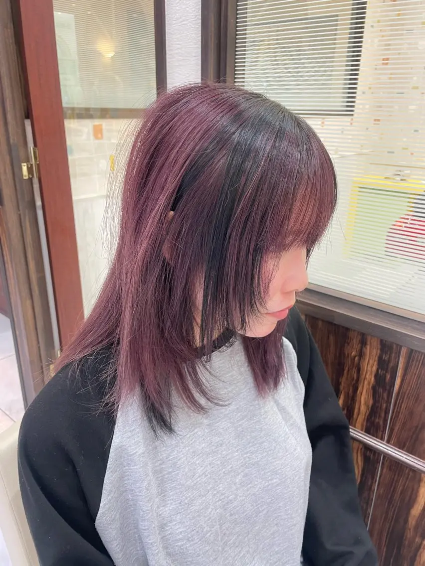 セミロング 岩崎 唯人のヘアスタイル