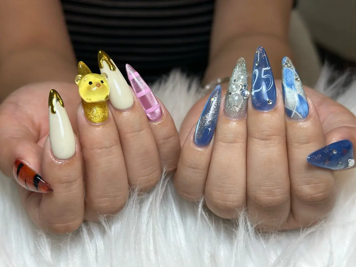 ネイル アートネイル ハンドネイル NIE NAIL Luxeのネイルデザイン