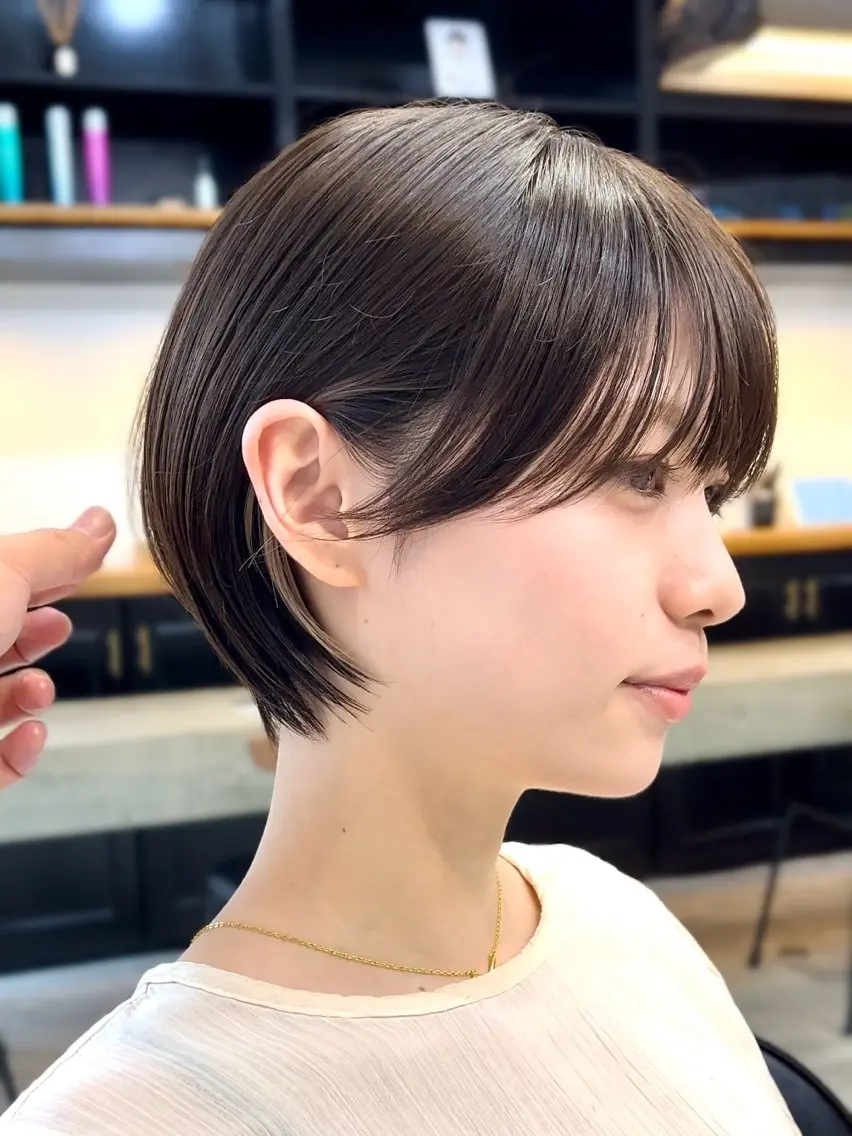 【リピーターメニュー✨】似合わせカット¥11000 ショート/ショートボブ/丸みショート/ショートボブ/ショートヘアの写真