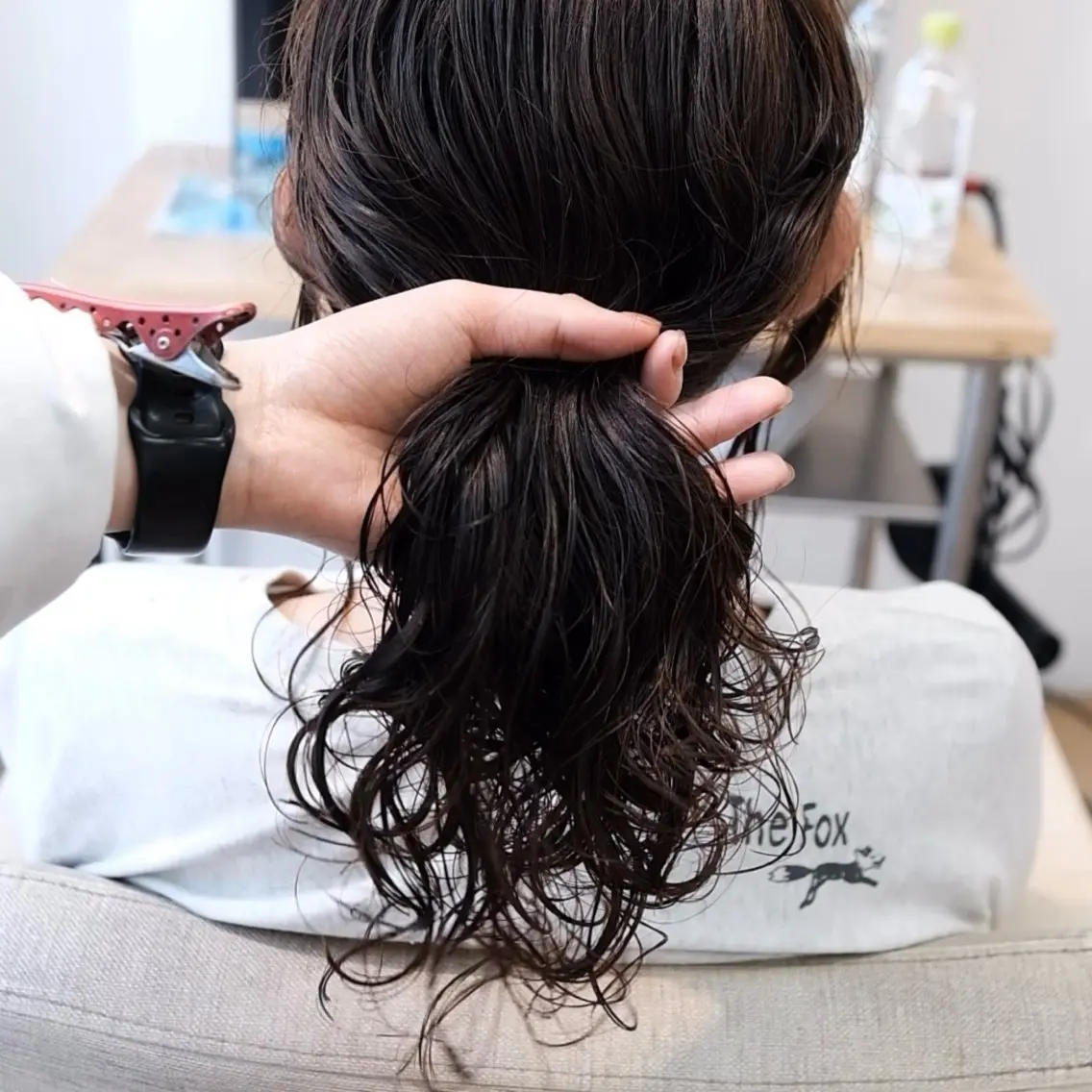 ミディアム パーマ カット パーマ レディースパーマ🍭 /大阪/福島駅/りなのヘアスタイル