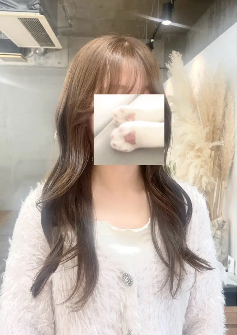 カラー ベージュカラー オリーブベージュ rena 🕯colorのヘアスタイル