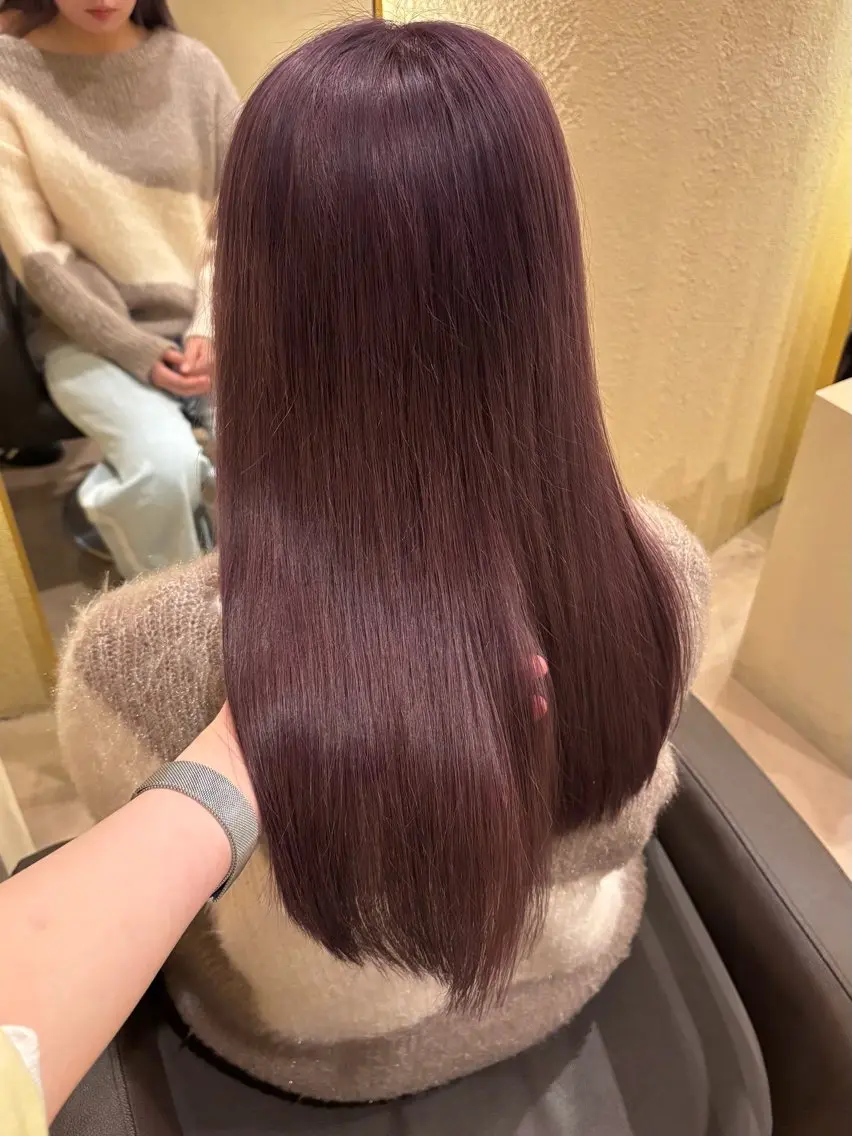 【人気No.1👑】カット+イルミナカラー+オッジオットトリートメント7step🧴🫧の写真