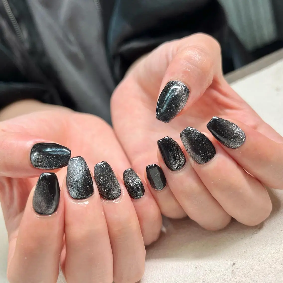 ネイル マグネットネイル ハンドネイル BIANCA Ouchidaのネイルデザイン