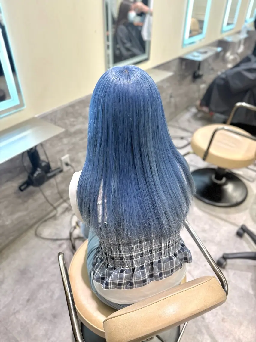 ✨ミニモ限定✨Wカラー(ブリーチ込み)➕カット➕コラーゲンtr🫧の写真