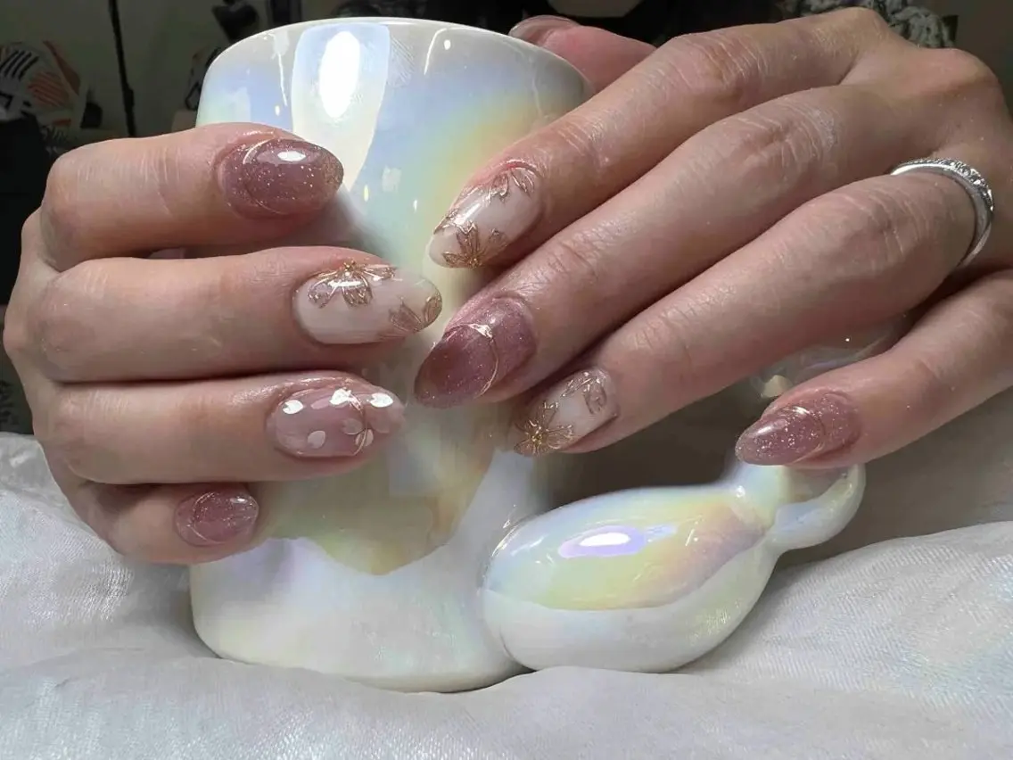 ネイル ハンドネイル 🎀YULI_ Nail 🎀新宿店のネイルデザイン