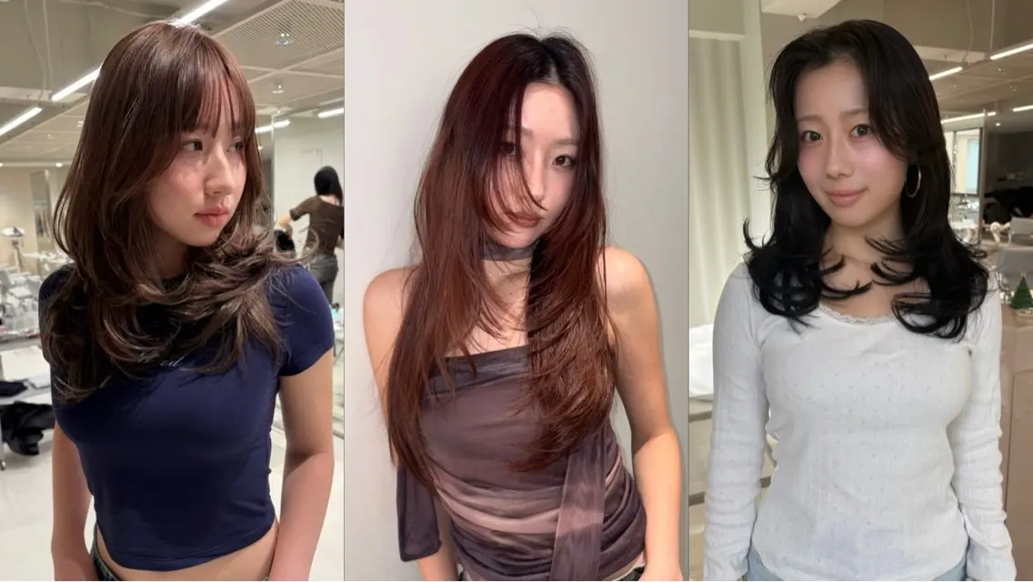 ロング カラー カット 海外レイヤー /NAGISAのヘアスタイル